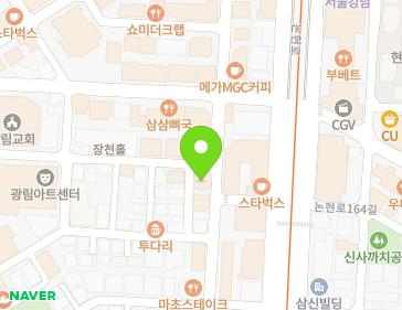 서울특별시 강남구 압구정로28길 40 (신사동, 신사동 더원 빌딩) 지도