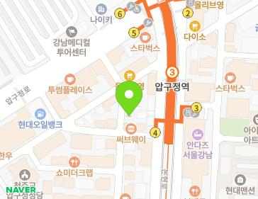 서울특별시 강남구 압구정로28길 11 (신사동, 하피스빌딩) 지도