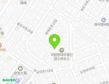 서울특별시 강남구 강남대로110길 83-9 (역삼동) 지도