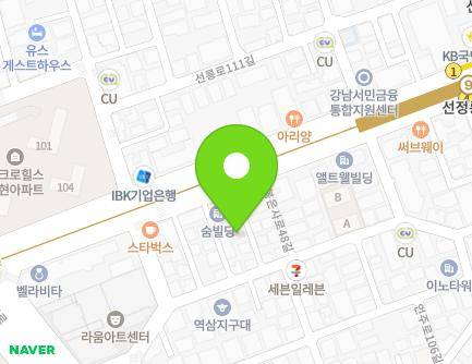 서울특별시 강남구 언주로108길 25-3 (역삼동, 힐스테이트4) 지도