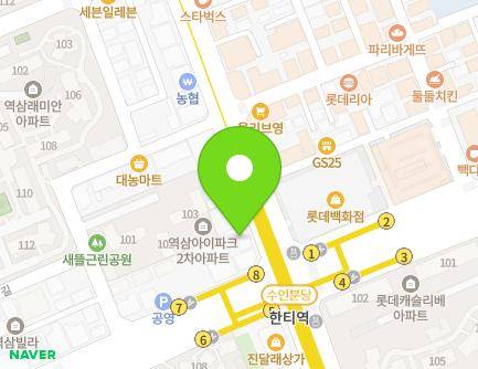서울특별시 강남구 선릉로 305 (역삼동, 한티KR타워) 지도