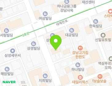 서울특별시 강남구 테헤란로8길 7 (역삼동, 크레신타워) 지도