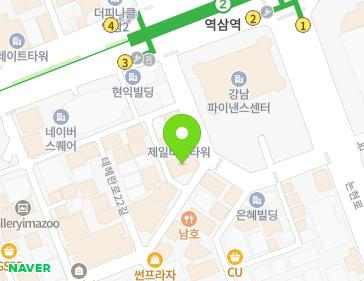 서울특별시 강남구 테헤란로26길 14 (역삼동, 위워크빌딩) 지도