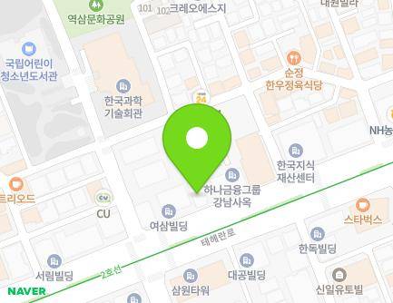 서울특별시 강남구 테헤란로 125 (역삼동, D.A디에이성형외과) 지도