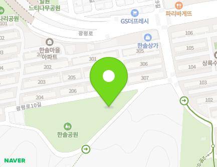 서울특별시 강남구 광평로10길 14-17 (일원동, 한솔근린공원화장실) 지도