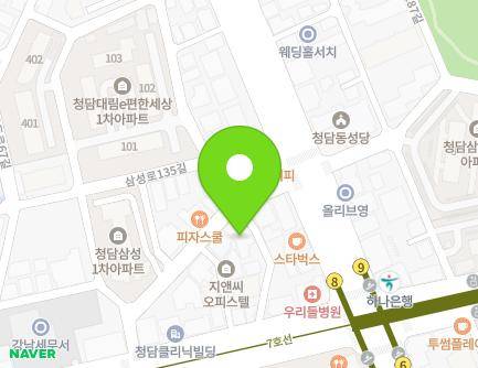 서울특별시 강남구 삼성로133길 7 (청담동, 베디베로스퀘어) 지도