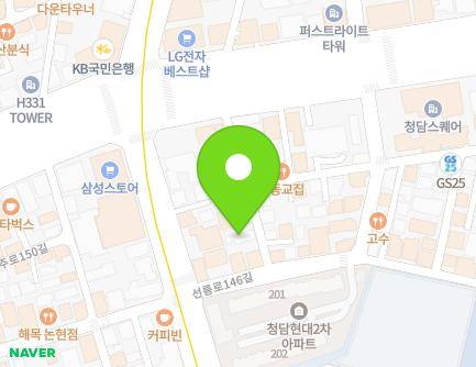 서울특별시 강남구 도산대로56길 14 (청담동, 어린이집) 지도