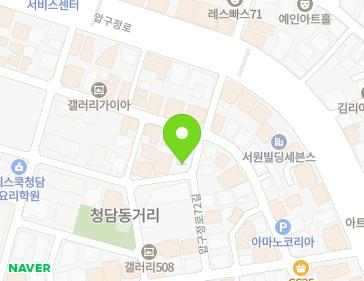 서울특별시 강남구 압구정로72길 12 (청담동) 지도