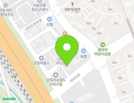 서울특별시 강동구 아리수로 421 (강일동, MIDC빌딩) 지도