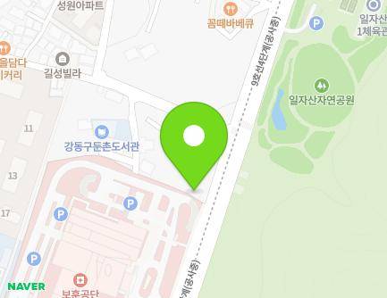 서울특별시 강동구 동남로 635 (둔촌동) 지도