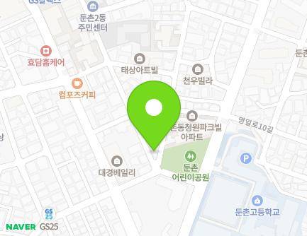 서울특별시 강동구 천호대로186길 51 (둔촌동) 지도