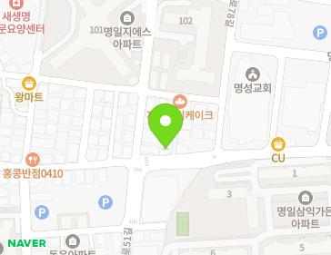 서울특별시 강동구 양재대로134길 51 (명일동, 경용빌딩) 지도
