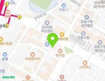 서울특별시 강동구 성내로 20 (성내동, 한영해시안아파트) 지도