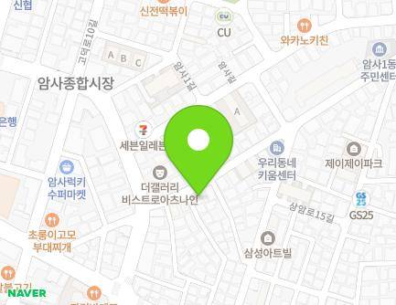 서울특별시 강동구 올림픽로98가길 10 (암사동) 지도