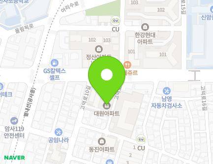 서울특별시 강동구 고덕로 52 (암사동, 대원아파트) 지도