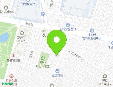 서울특별시 강동구 천중로16길 20 (천호동, 광채빌라) 지도