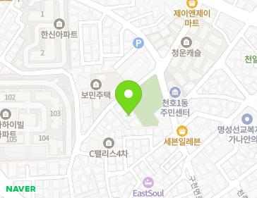 서울특별시 강동구 천중로27길 38-3 (천호동, 동화빌라) 지도