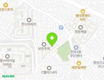 서울특별시 강동구 천중로27길 39 (천호동, 보인주택) 지도