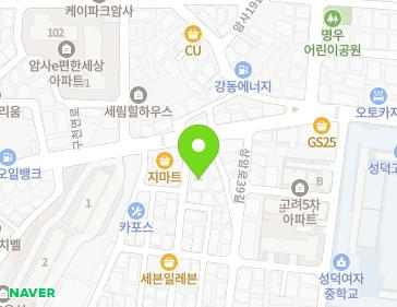 서울특별시 강동구 구천면로64길 5 (천호동, 우성빌딩) 지도