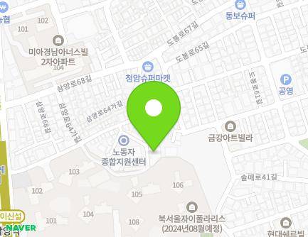 서울특별시 강북구 삼양로58가길 23-8 (미아동, 4차초원빌라) 지도