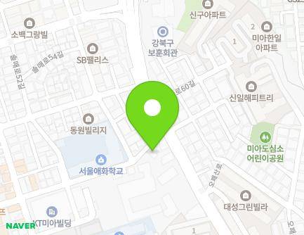 서울특별시 강북구 도봉로46길 50 (미아동, 경일리치빌) 지도