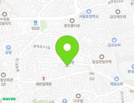 서울특별시 강북구 솔매로 29-3 (미아동, 골든캐슬) 지도