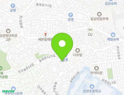 서울특별시 강북구 솔매로22가길 27 (미아동, 그린빌) 지도