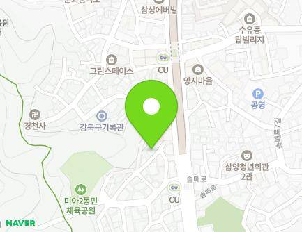 서울특별시 강북구 인수봉로19길 5-8 (미아동, 구립행복어린이집) 지도