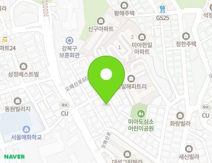 서울특별시 강북구 오패산로58길 12-6 (미아동, 낙산빌라) 지도