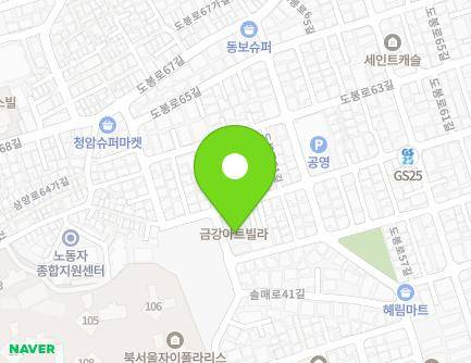 서울특별시 강북구 도봉로53가길 32 (미아동, 금강아트빌라) 지도