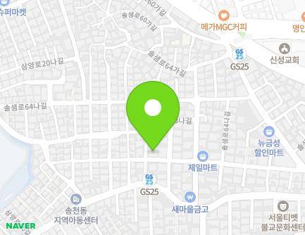 서울특별시 강북구 솔샘로64다길 42 (미아동, 다솜빌라) 지도