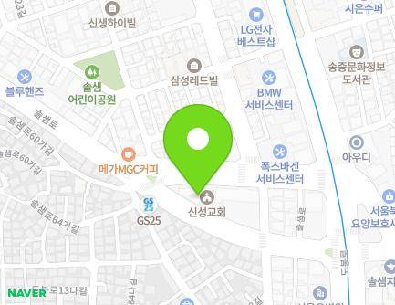 서울특별시 강북구 솔샘로 326 (미아동, 대한예수교장로회신성교회) 지도