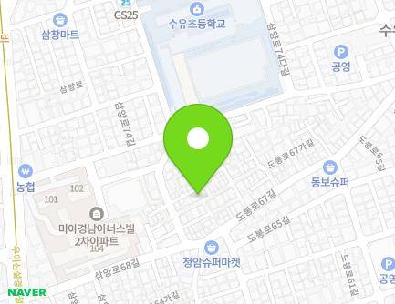 서울특별시 강북구 삼양로68가길 6-5 (미아동, 도영빌라) 지도