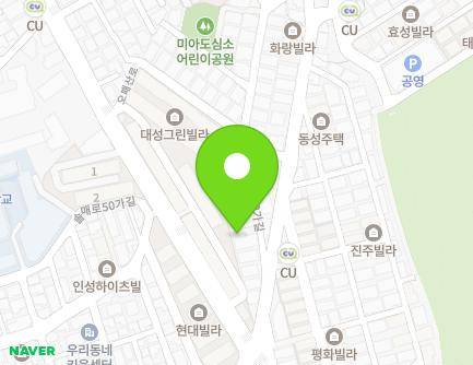 서울특별시 강북구 오패산로52가길 7 (미아동, 동성빌라) 지도