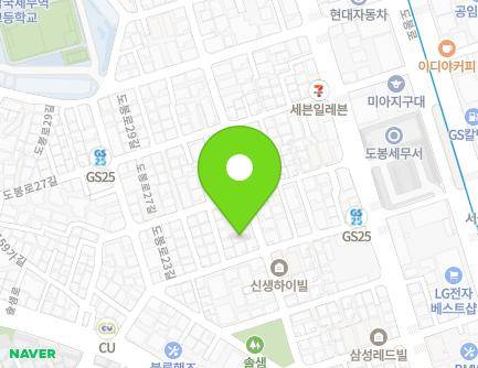 서울특별시 강북구 솔샘로65길 39 (미아동, 동심어린이집) 지도