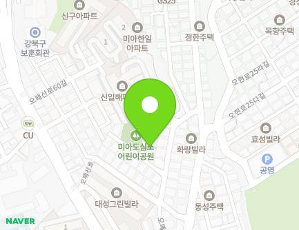 서울특별시 강북구 오패산로52마길 20-12 (미아동, 동성주택) 지도