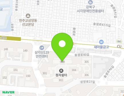 서울특별시 강북구 삼양로27길 80 (미아동, 두산위브트레지움아파트) 지도