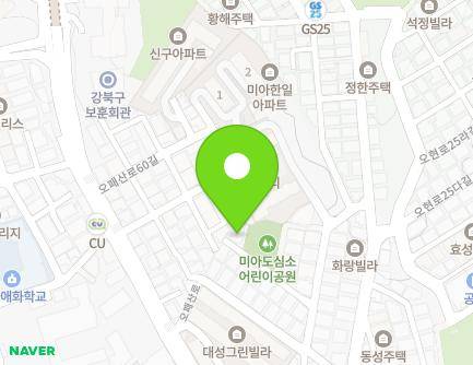 서울특별시 강북구 오패산로52마길 20-48 (미아동, 미성연립) 지도