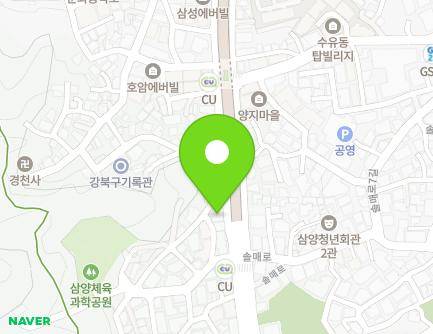 서울특별시 강북구 인수봉로19길 5 (미아동, 북한산시티빌) 지도