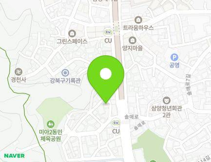 서울특별시 강북구 인수봉로17길 2-5 (미아동, 삼성골드빌) 지도