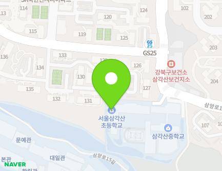 서울특별시 강북구 삼양로19길 141 (미아동, 서울삼각산초등학교,서울삼각산중학교) 지도