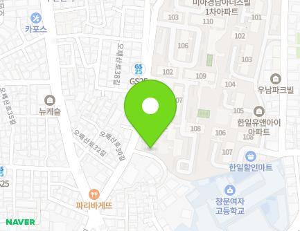 서울특별시 강북구 오패산로30길 18-5 (미아동, 송중동어린이집) 지도