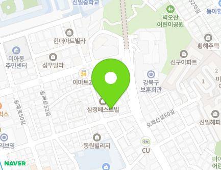 서울특별시 강북구 도봉로50길 41-3 (미아동, 송학에버빌) 지도