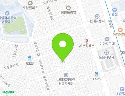 서울특별시 강북구 솔샘로65길 49 (미아동, 우정빌라) 지도