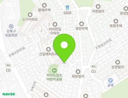 서울특별시 강북구 오패산로52마길 8-4 (미아동, 율곡어린이집) 지도