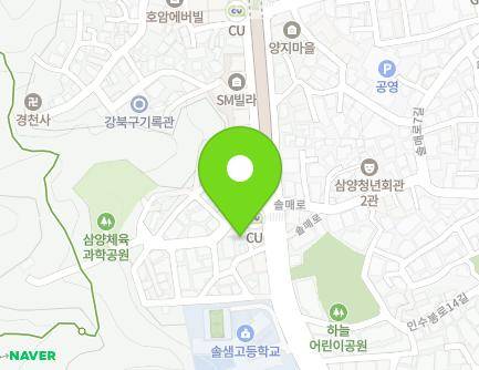 서울특별시 강북구 인수봉로 53-10 (미아동, 정우빌라) 지도