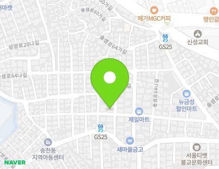 서울특별시 강북구 솔샘로64다길 36-1 (미아동, 제3차청운빌라) 지도