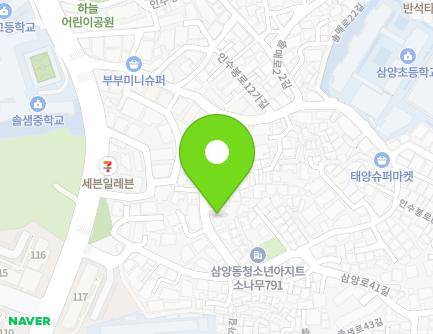 서울특별시 강북구 인수봉로6가길 12 (미아동, 초행지붕-미아-3) 지도