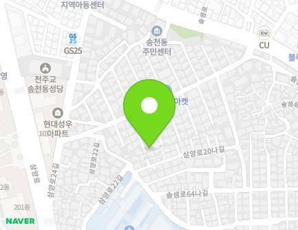 서울특별시 강북구 솔샘로60길 37-11 (미아동) 지도