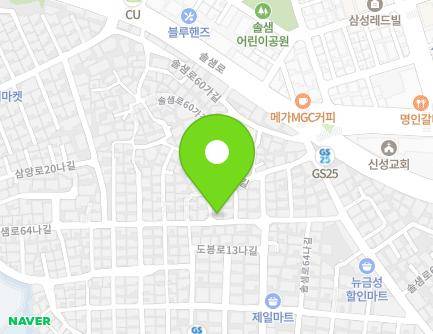 서울특별시 강북구 솔샘로64나길 24-2 (미아동) 지도